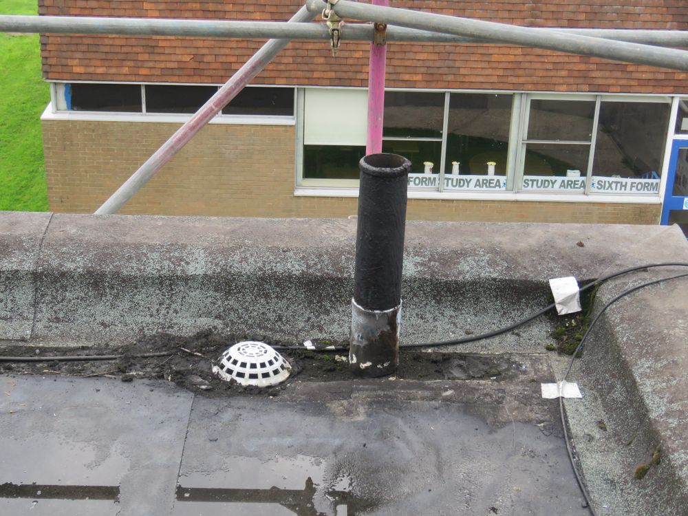 Daklekkage in Elspeet